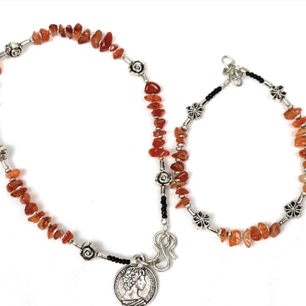 Only $10 for both- Anklet and bracelet set
